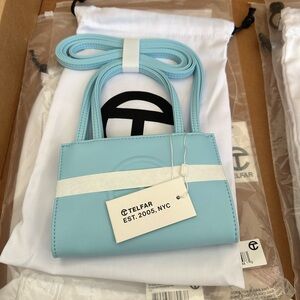 Telfar - Small Shopping Bag - Pool Blue